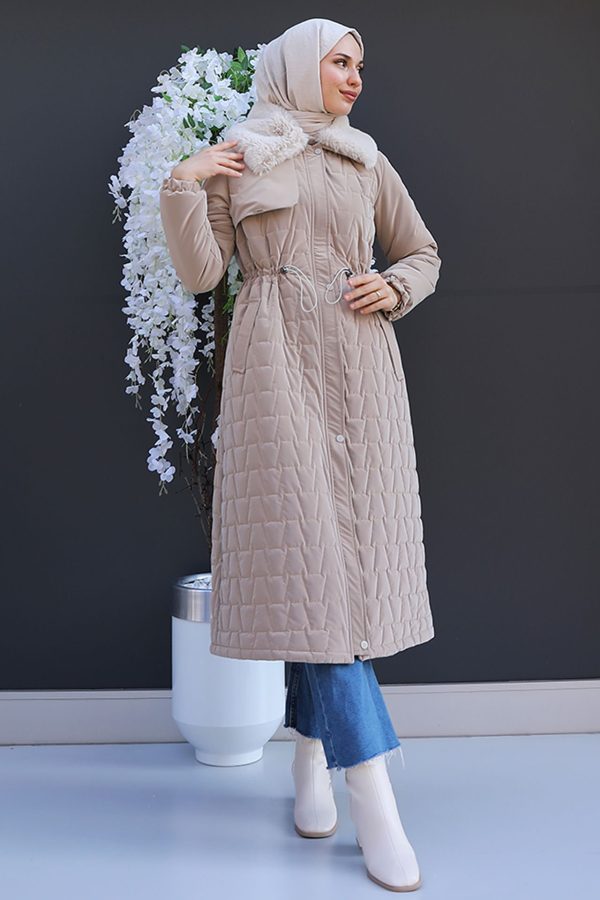 Lotus Coat Beige