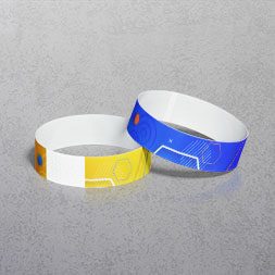 Full Colour Paper Wristbands