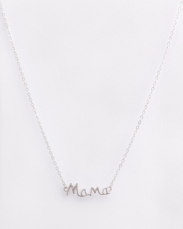 The Script Mama Necklace