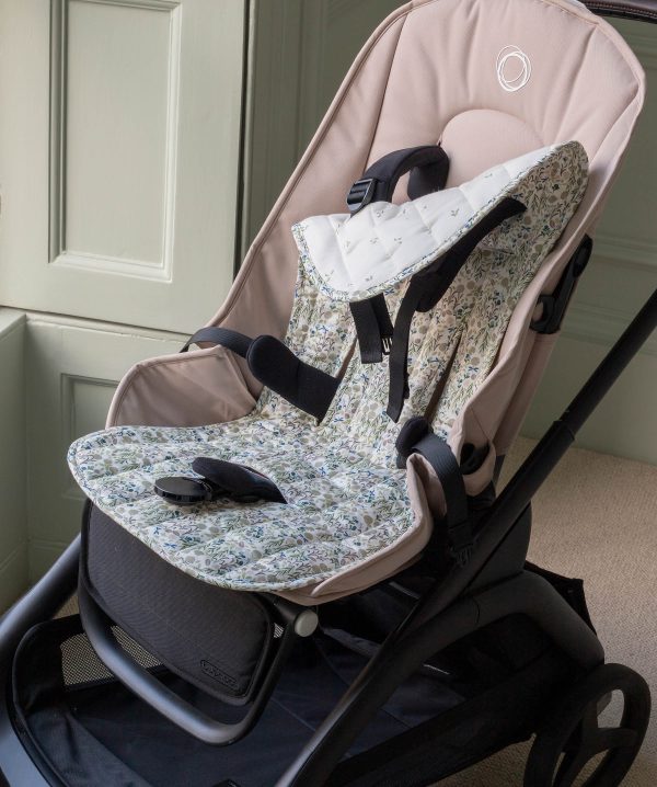 Pram Liner - Riverbank / Nettle Scatter