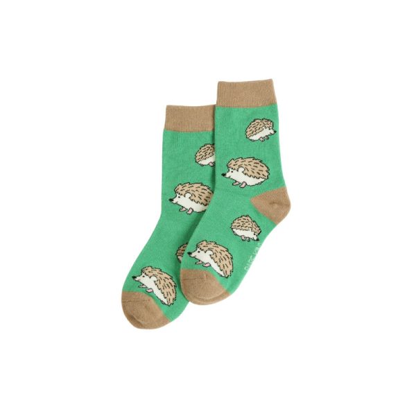 Save the Hedgehog Bamboo Socks for Kids