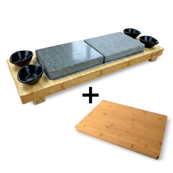 Signature Steak Sharing Stone Set