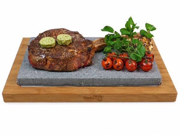 Black Rock Grill: Steak Stone Set For 2 | Sharing Steak Stone
