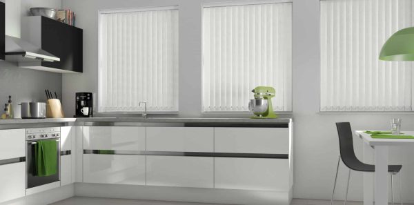 Ribbons Asc White Vertical Blind