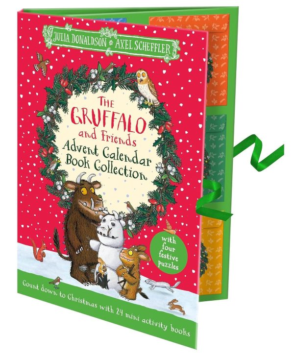 The Gruffalo and Friends Advent Calendar by Julia Donaldson: Christmas Countdown With 24 Mini Activity Books - Ages 3-7 - Paperback
