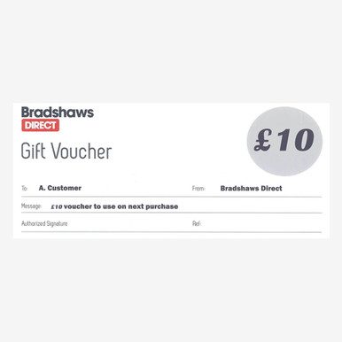 Bradshaws £10 Gift Voucher