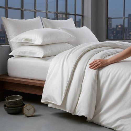 400 Thread Count 100% Cotton Sateen Bed Linen - Full Range