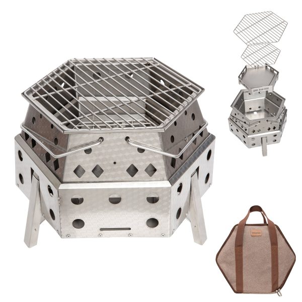 KingCamp Smokeless Fire Pit