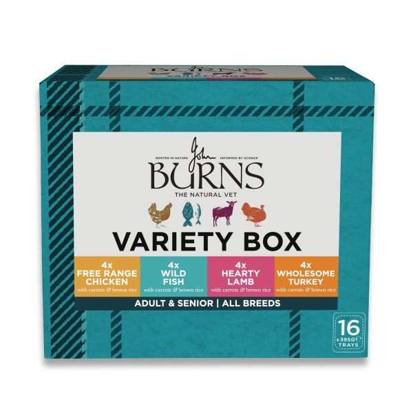 Chicken, Fish, Lamb & Turkey Wet Dog Food Variety Box