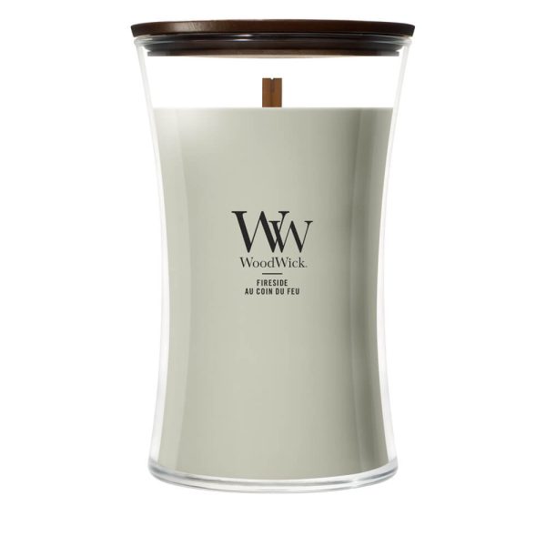 WoodWick Fireside Large Jar Candle