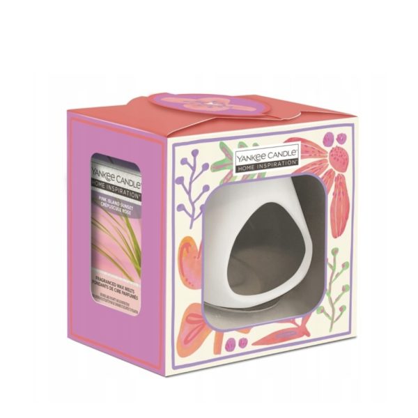 Yankee Candle Floral Melt Warmer Gift Set