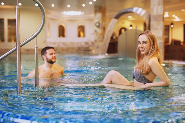 Accommodation with breakfast and entrance to the Wellnessland