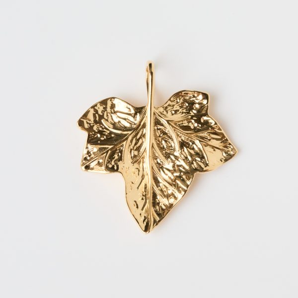 Lydia Millen Evergreen Statement Ivy Leaf Pendant