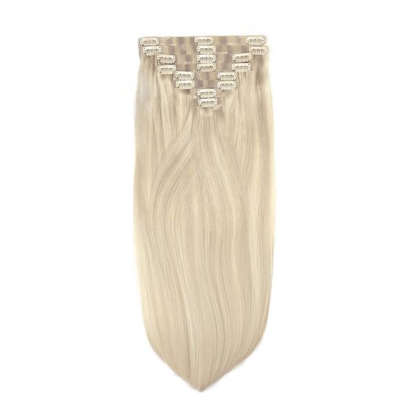 BlondeMe (#60/SS) Double Drawn Seamless Clip In Hair Extensions