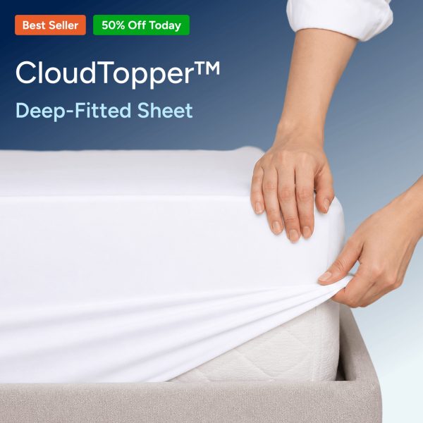 CloudTopper™ Deep-Fitted Sheet