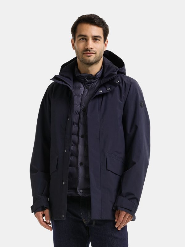 Owen 3 in 1 Jacket Dark Night Blue