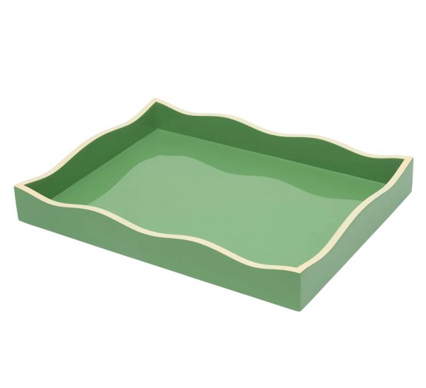 Allegra Wiggle Tray in Green