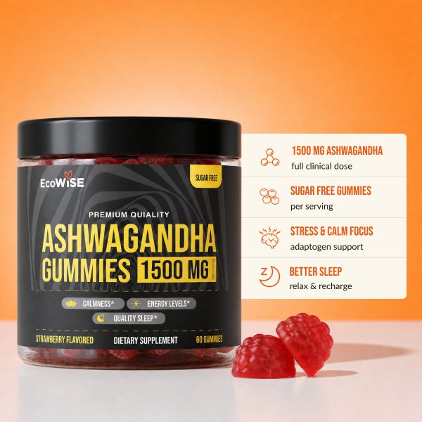 EcoWise Wellness – Ashwagandha gummies