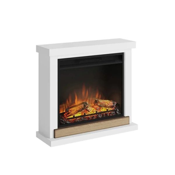 TAGU Hagen Electric Fireplace - White