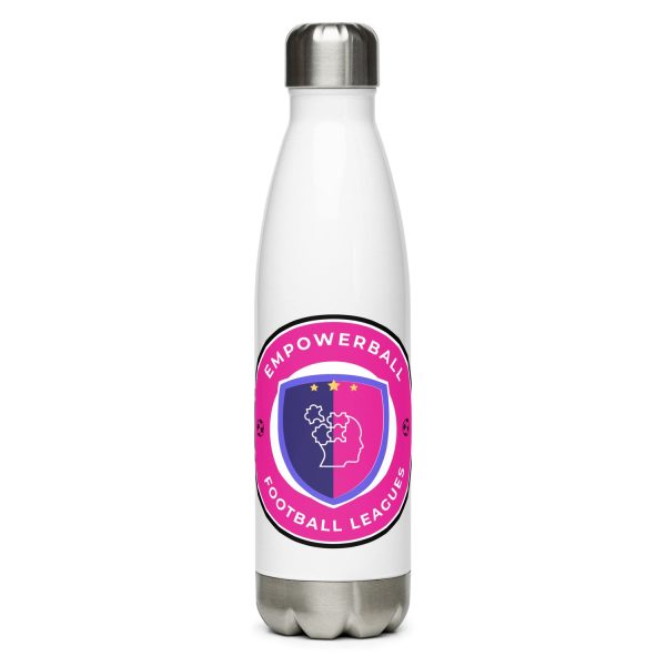 EmPowerBall Stainless Steel Water Bottle - White