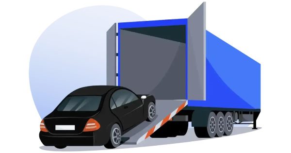 Car transport to the United Kingdom