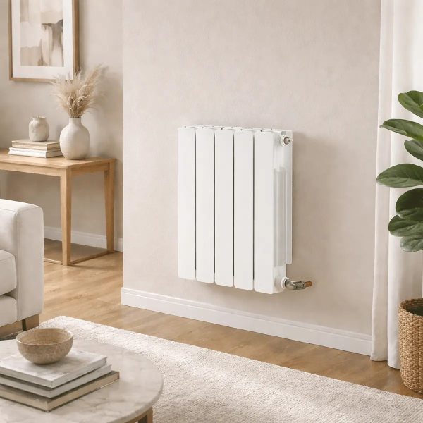 Kartell Vermont 572 x 400mm White Aluminium Designer Radiator