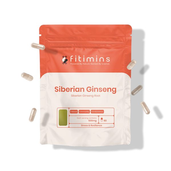 Siberian Ginseng 500mg Capsules