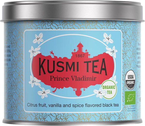 Prince Vladimir Black tea 100 g can