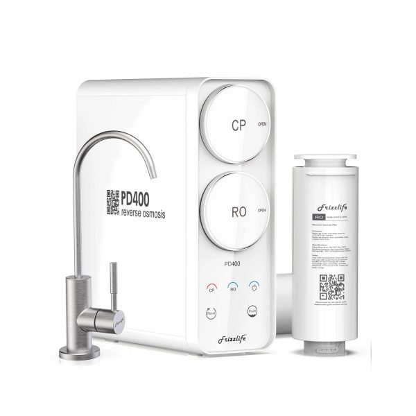 Frizzlife 400 GPD Tankless Reverse Osmosis Water System, PD400