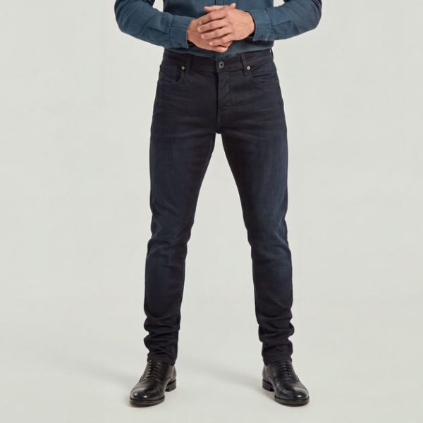 3301 Slim Jeans (Black)