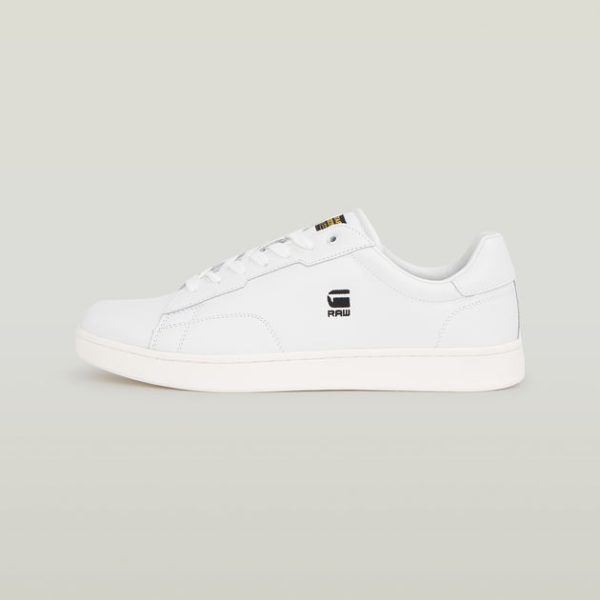 Cadet Leather Sneakers (White)