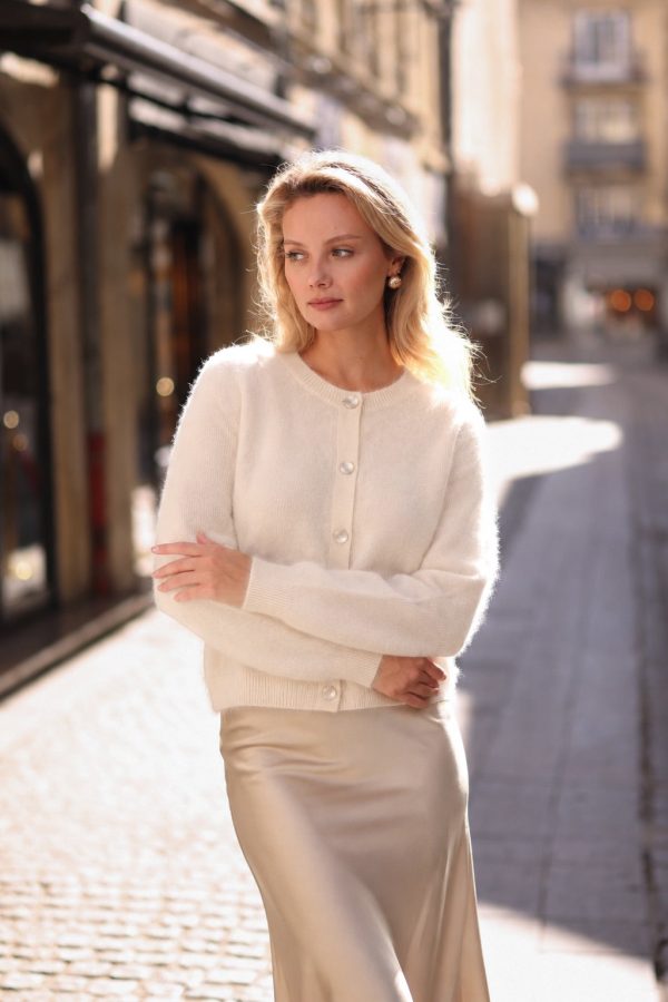 Lucille Cashmere Cardigan