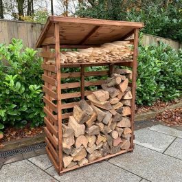 Charles Taylor Wooden Log Store Medium 5 x 3