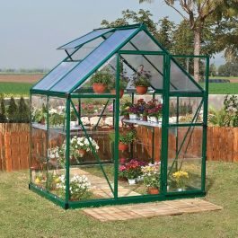 Nature Hybrid 6 x 4 Greenhouse Green