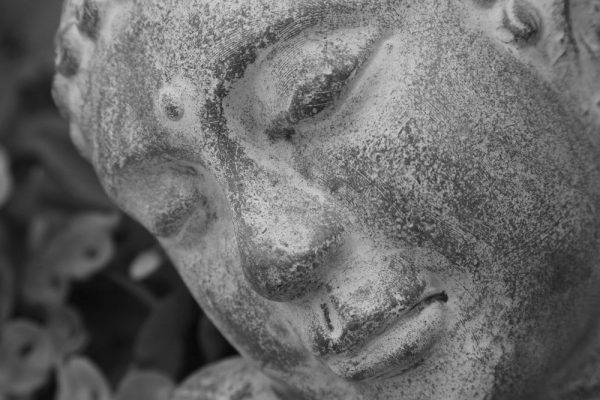 Serene Stone Sculpture