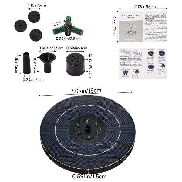 Floating Solar Fountain