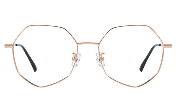 100380 Geometric Titanium Eyeglasses
