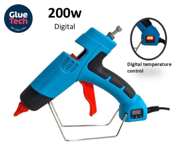 200W Professional Glue Gun Digital display