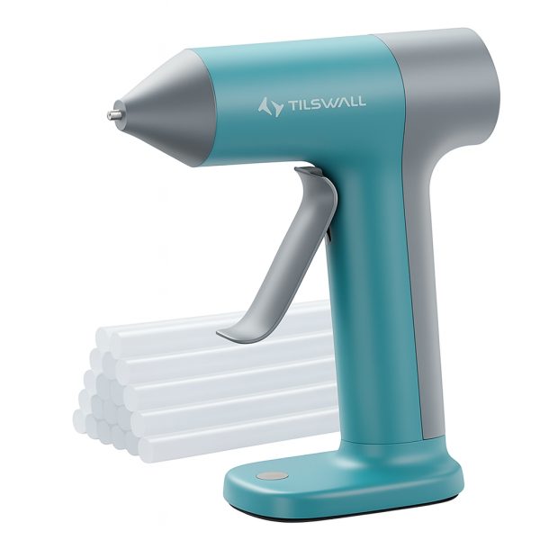 Rechargeable Mini Hot Glue Gun – Fast Heating, USB-C, Ideal for Crafting