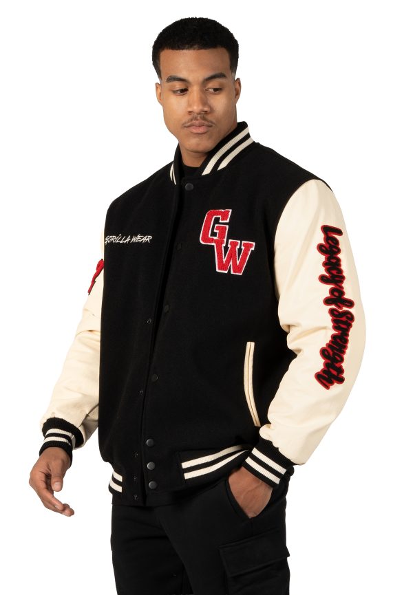 Saint Louis Varsity Jacket - Black
