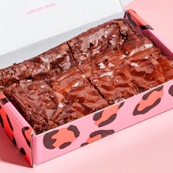 Cake Or Death Chocolate Sea Salt Brownie - 2 pack