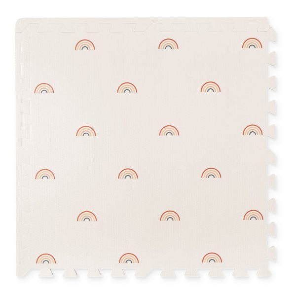 Rainbow Playmat Set in Cream