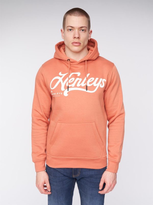 Scripthen Hoodie Brick Red