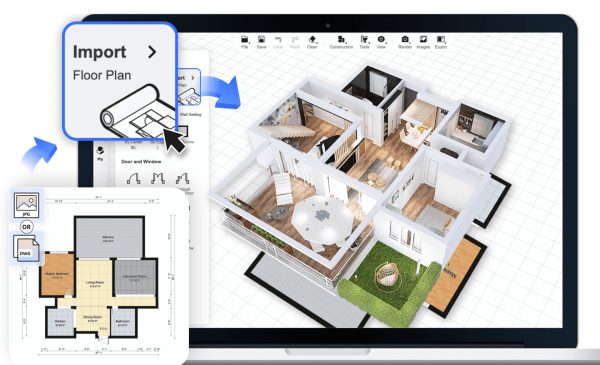 Basic plan with Floor Plan Creator