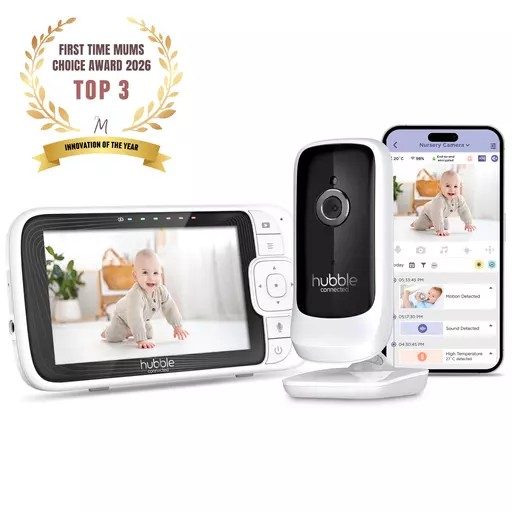 Hubble Nursery Pal Connect 5" Smart Baby Monitor