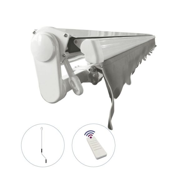 INT400 Half Cassette Electric Awning with Remote