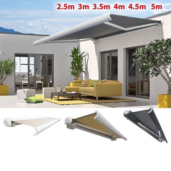 INT500 Full Cassette Retractable Patio Awning