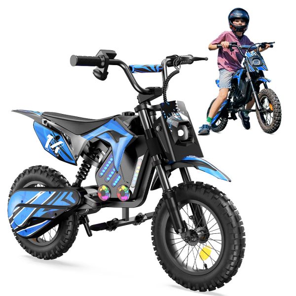 isinwheel® A14 Electric Dirt Bike for Kids (Ages 5-14)