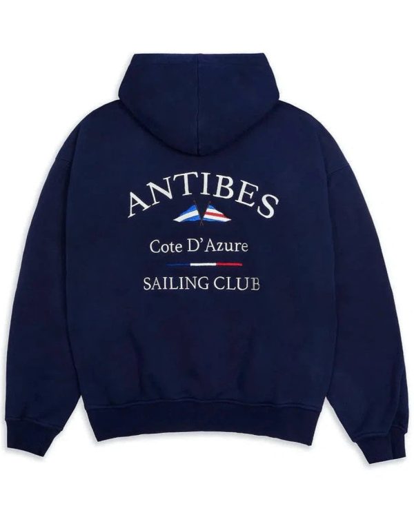 Antibes Heavyweight Hoodie Navy