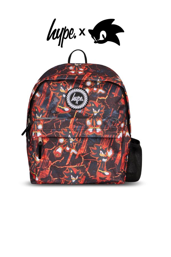 Hype x Sonic The Hedgehog Orange Shadow Backpack